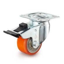 klein wiel rem hoog draag vermogen