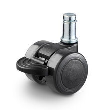 wieltje met rem voor stoelen