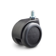 meubelwiel kapje 60 mm soft-rol bout M8