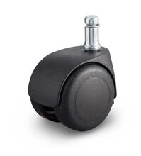 Bureaustoel wiel stift 11 x 22 hard