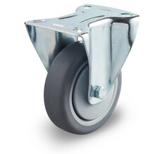 Bokwiel pvc band 125 mm plaat