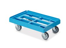 Transportroller 410 mm x 610 mm licht blauw