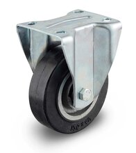 Bokwiel zwaar gietijzer wiel 125 mm