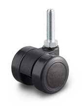 Meubelwiel 36 mm M8x20 soft