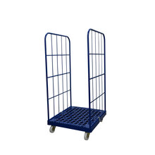 Rolcontainer kunststof bodem 2 heks 155 cm hoog