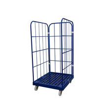 Rolcontainer kunststof bodem 3 heks 165 cm hoog