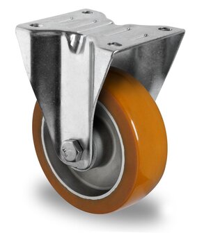Bokwiel polyurethaan 95 shore 100 mm