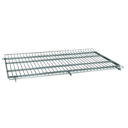 Rolcontainer legbord 60 x 60 cm met opzetrand laag