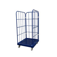 Rolcontainer kunststof bodem 3 heks 165 cm hoog