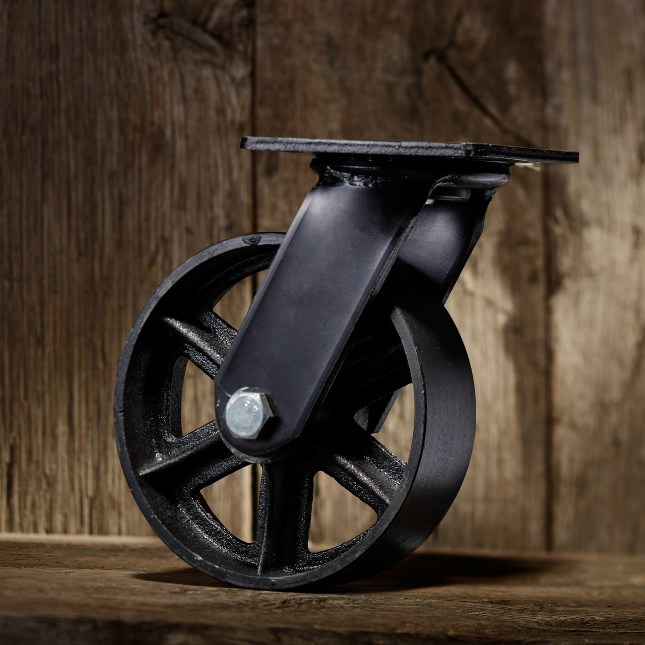 Zeeziekte Beeldhouwwerk Onophoudelijk Industriële zwenkwielen | Retro & Vintage wiel 150 mm